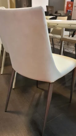 Ozzio SEDIA Spritz bianca PREZZI OUTLET- Sedie