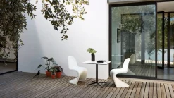 Discount Sedia Panton chair  da soggiorno realizzata in plastica scontata del 18% Sedie