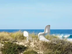 Discount Sedia Panton chair  da soggiorno realizzata in plastica scontata del 18% Sedie