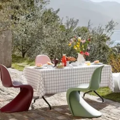 Discount Sedia Panton chair  da soggiorno realizzata in plastica scontata del 18% Sedie