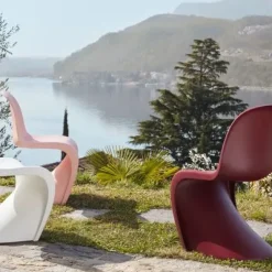 Discount Sedia Panton chair  da soggiorno realizzata in plastica scontata del 18% Sedie