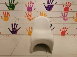 Sale Sedia Panton junior bianca  Vitra SCONTATA a PREZZI OUTLET Sedie