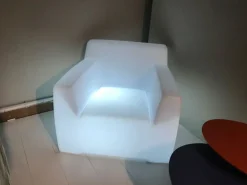 Online Sedia per l'esterno modello Inout 101l con illuminazione   in Offerta Outlet Sedie Da Giardino