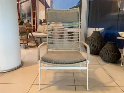 Sedia per l'esterno Solaria a marchio in offerta^Poltrona Frau Outlet