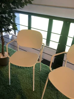 Connubia Sedia per l'esterno Yo! a marchio con forte sconto- Sedie Da Giardino