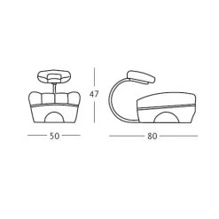 Outlet Sedia Primate di in OFFERTA OUTLET -20% Sedie