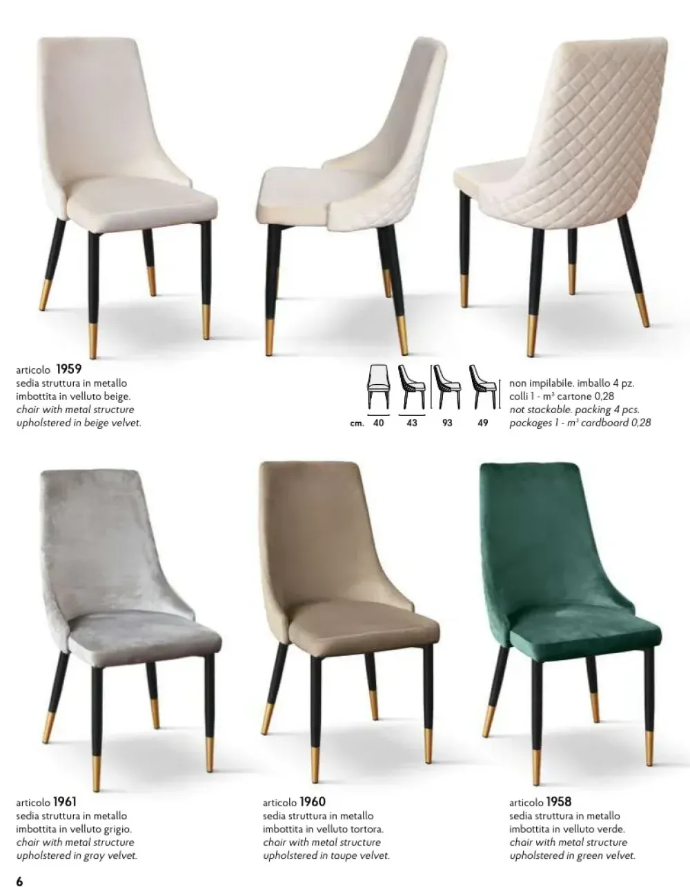 Collezione esclusiva Sedia Sara con un ribasso vantaggioso- Sedie