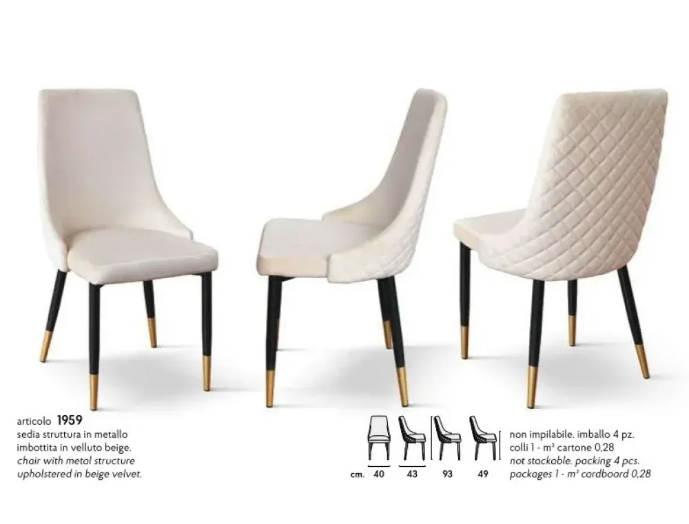 Collezione esclusiva Sedia Sara con un ribasso vantaggioso- Sedie