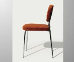 Md work Sedia Sedia in metallo con seduta e schienale imbottiti  da cucina realizzata in metallo scontata del 40%- Sedie