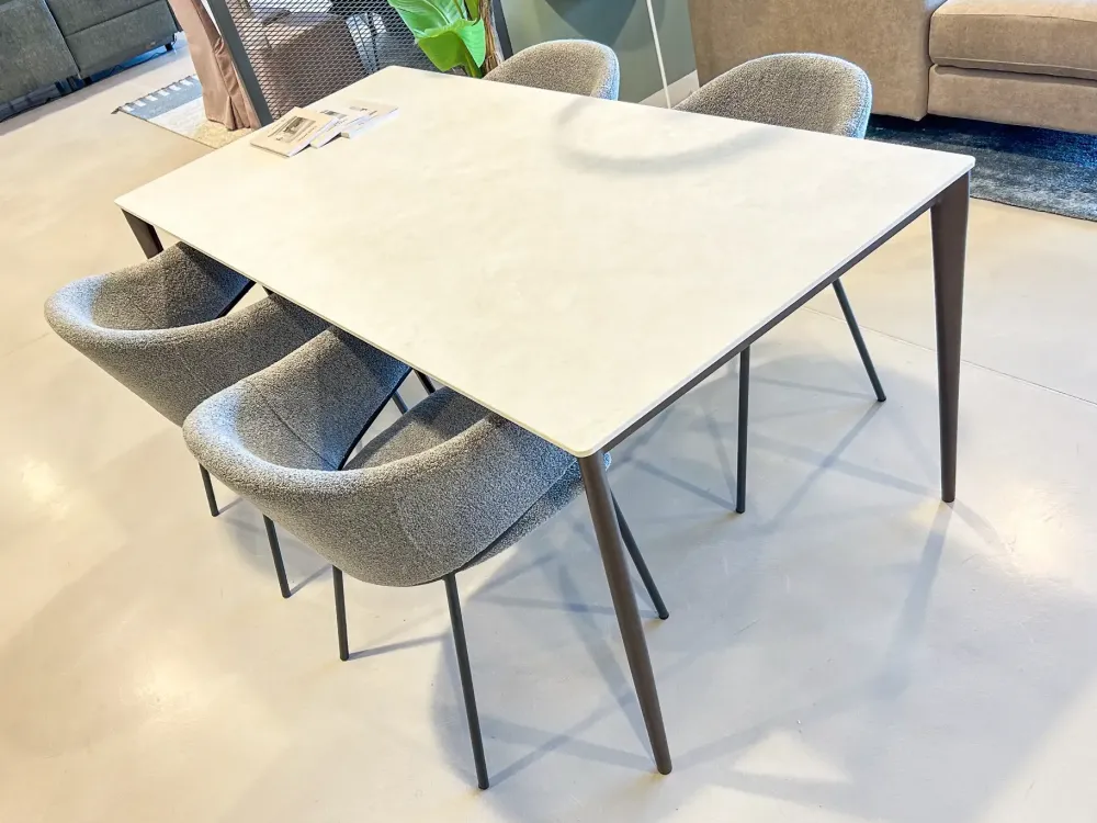 Stones Sedia Sedia medea grigia SCONTATA a PREZZI OUTLET- Sedie