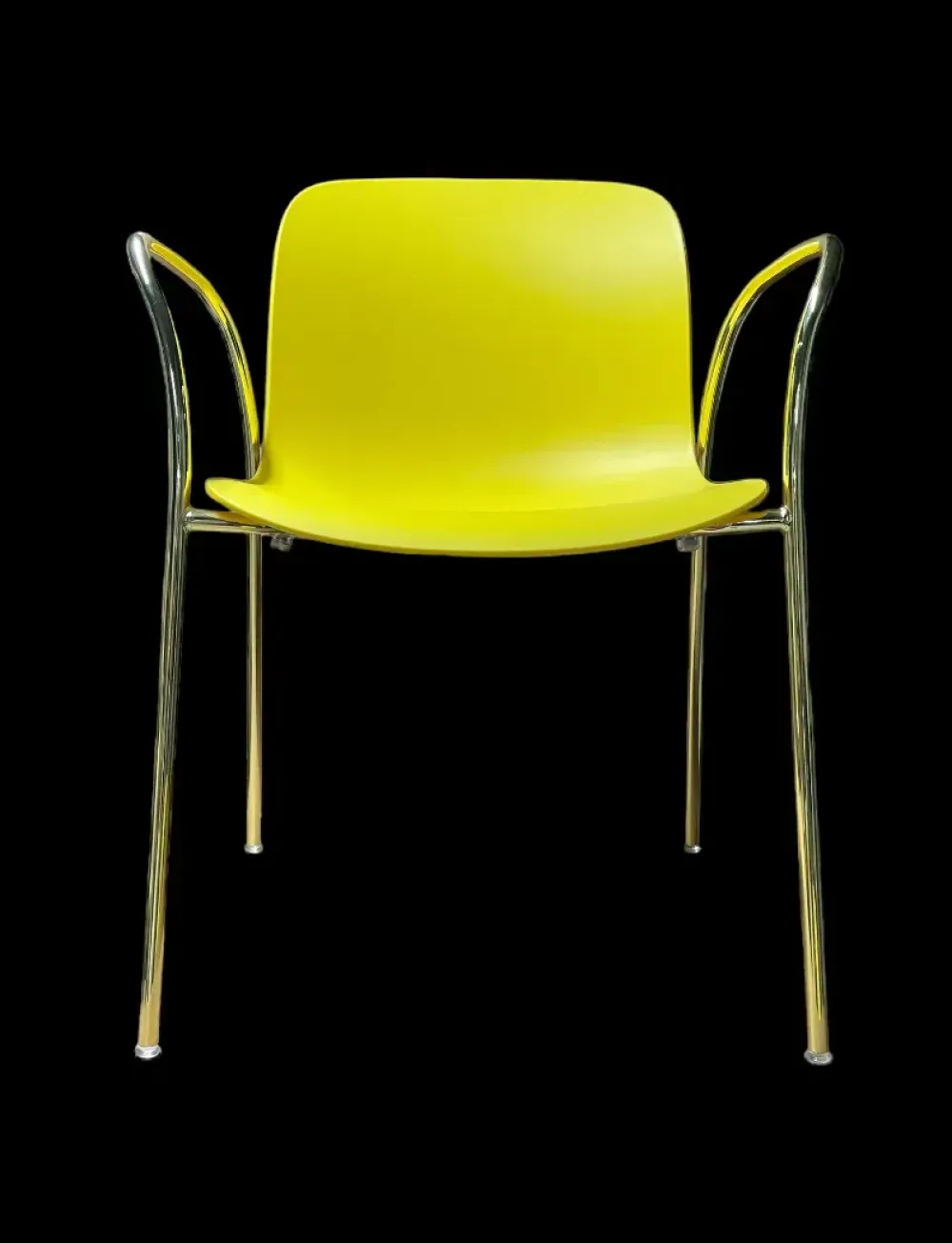 Sedia Sedia troy gialla struttura oro a prezzo scontato^Magis Outlet