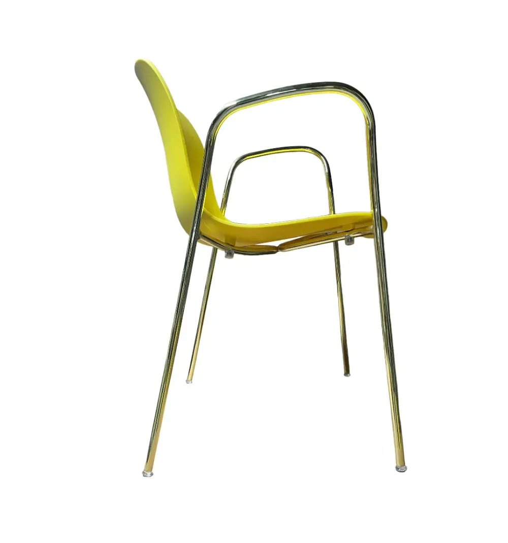 Sedia Sedia troy gialla struttura oro a prezzo scontato^Magis Outlet