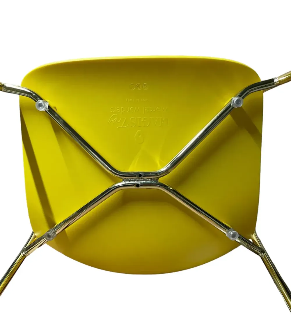 Sedia Sedia troy gialla struttura oro a prezzo scontato^Magis Outlet