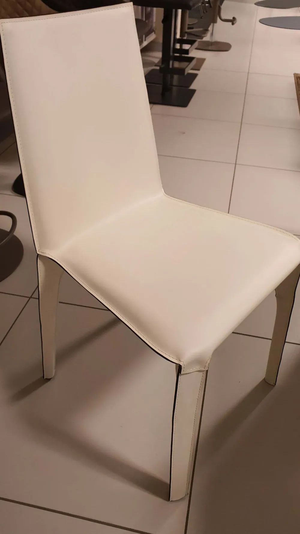 Sedia senza braccioli Pagoda bianca di a prezzo ribassato^Ozzio Outlet