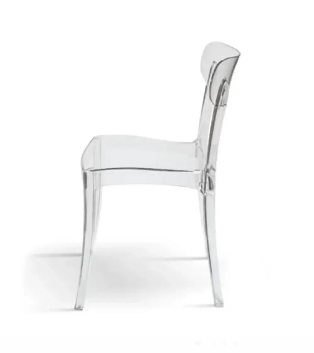 Sedia senza braccioli Sedia trasparente di a prezzo Outlet^Md work Best
