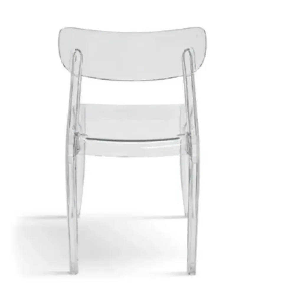 Sedia senza braccioli Sedia trasparente di a prezzo Outlet^Md work Best