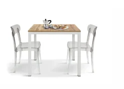 Sedia senza braccioli Sedia trasparente di a prezzo Outlet^Md work Best