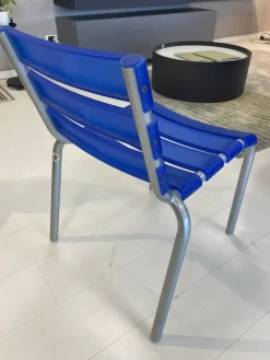 Ycami Sedia senza braccioli Sedia mod m.a.s. in alluminio  di a prezzo scontato- Sedie