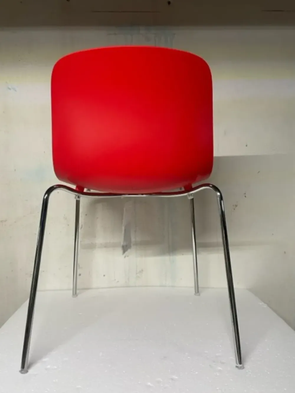 Sedia senza braccioli Sedia troy chair rossa di a prezzo Outlet^Magis