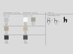 Sedia senza braccioli Zara a prezzo Outlet^Target Point Sale