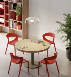 Sedia Set 4 sedie kicca da cucina realizzata in plastica scontata del 35%^Kastel Discount