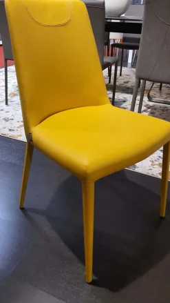 Online Sedia Sofia gialla con un ribasso vantaggioso Sedie