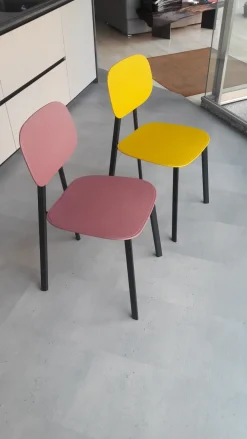 Point House Sedia Tata da soggiorno realizzata in plastica scontata del 35%- Sedie