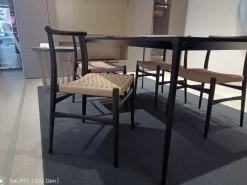 Sedia Wabi da soggiorno realizzata in legno scontata del 33%^Rimadesio Hot