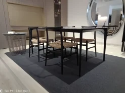 Sedia Wabi da soggiorno realizzata in legno scontata del 33%^Rimadesio Hot