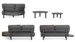 Bizzotto Set completo da giardino Hercules   a prezzo Outlet- Set Da Giardino