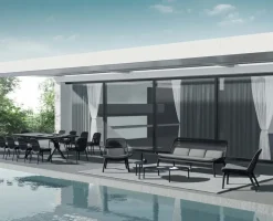 Collezione esclusiva Set completo da giardino Como set in Offerta Outlet- Set Da Giardino