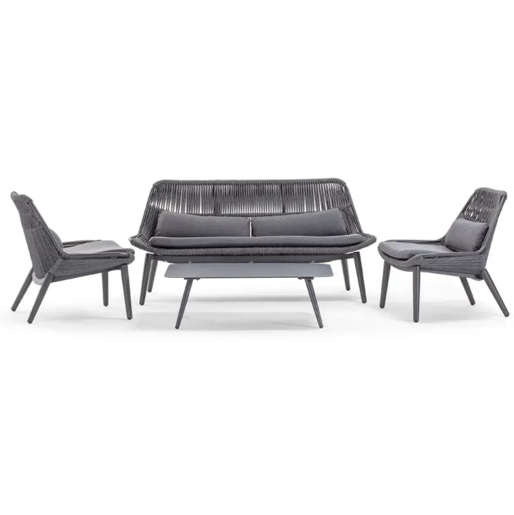 Collezione esclusiva Set completo da giardino Como set in Offerta Outlet- Set Da Giardino