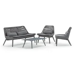 Collezione esclusiva Set completo da giardino Como set in Offerta Outlet- Set Da Giardino