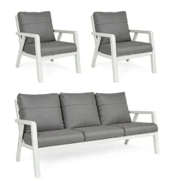 Bizzotto Set completo da giardino Salotto truman a prezzo Outlet- Set Da Giardino