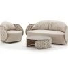 Set completo da giardino Set esterno luxury capri   in Offerta Outlet^Md work Discount