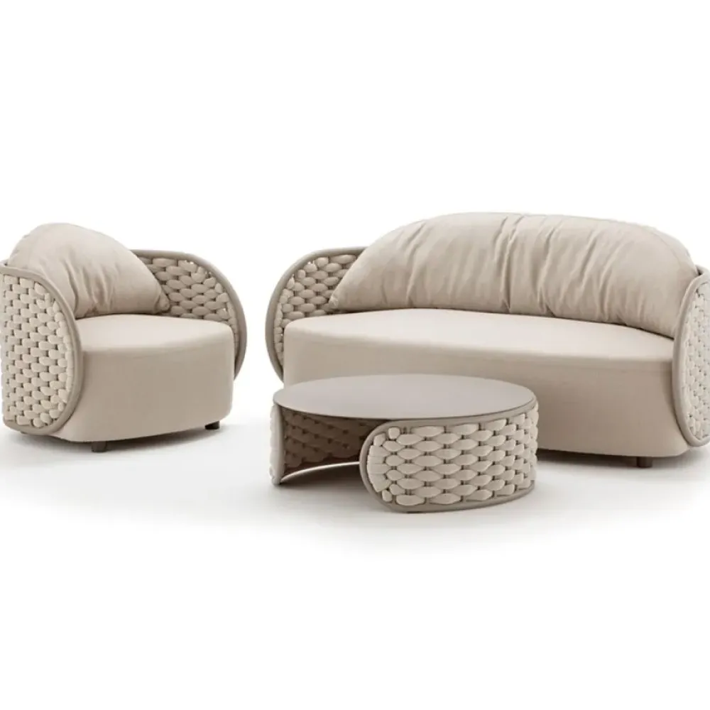 Set completo da giardino Set esterno luxury capri in Offerta Outlet^Md work Discount