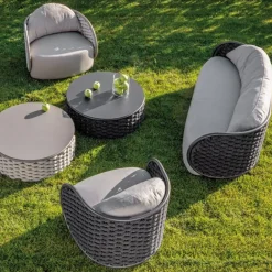 Set completo da giardino Set esterno luxury capri in Offerta Outlet^Md work Discount
