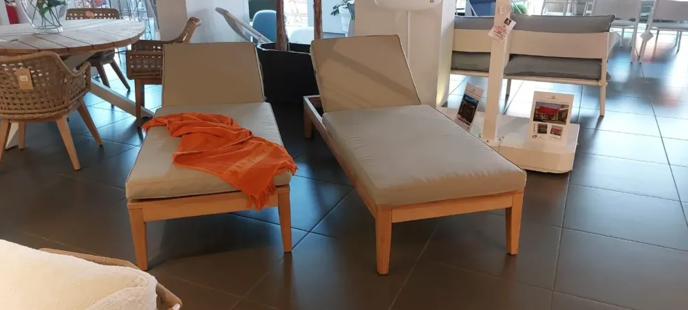 Set da giardino completo Lettino piscina con forte sconto^Rosasplendiani Discount