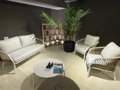 Talenti Set da giardino modello Set divanetto poltrone e tavolino abel   SCONTATO- Set Da Giardino