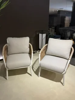 Talenti Set da giardino modello Set divanetto poltrone e tavolino abel SCONTATO- Set Da Giardino