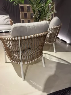 Talenti Set da giardino modello Set divanetto poltrone e tavolino abel SCONTATO- Set Da Giardino