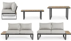 Bizzotto Set da giardino Set angolare sven a marchio a prezzo scontato- Set Da Giardino