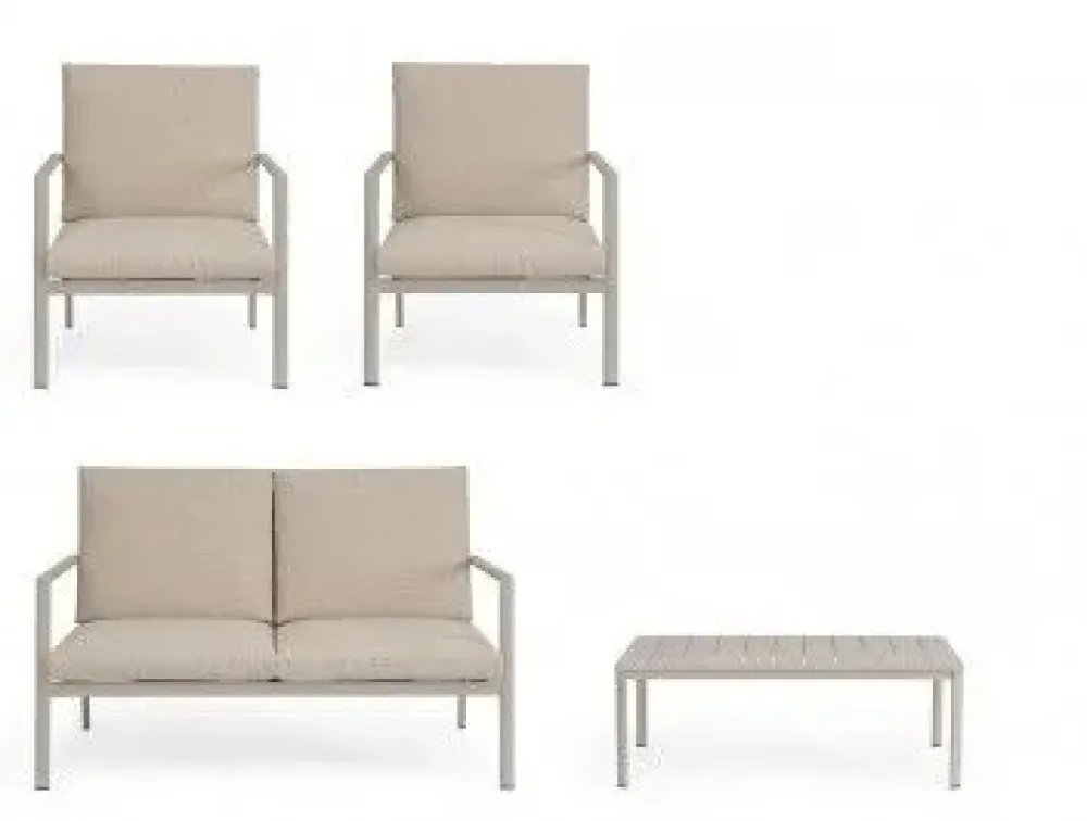 Best Set per l'esterno completo Konnor con forte sconto Set Da Giardino