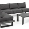 Bizzotto Set per l'esterno completo Salotto angolare konnor a prezzi outlet- Set Da Giardino