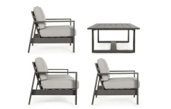 Bizzotto Set per l'esterno modello Baltic SCONTATO- Set Da Giardino