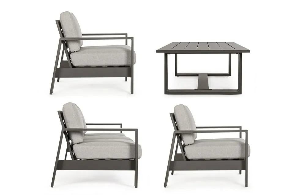 Bizzotto Set per l'esterno modello Baltic SCONTATO- Set Da Giardino