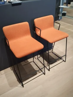 Sgabello a slitta Fluid c a prezzi convenienti^Zamagna Best