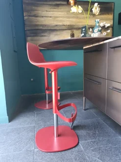 Sgabello Bonnie con base centrale scontati^Bonaldo Clearance