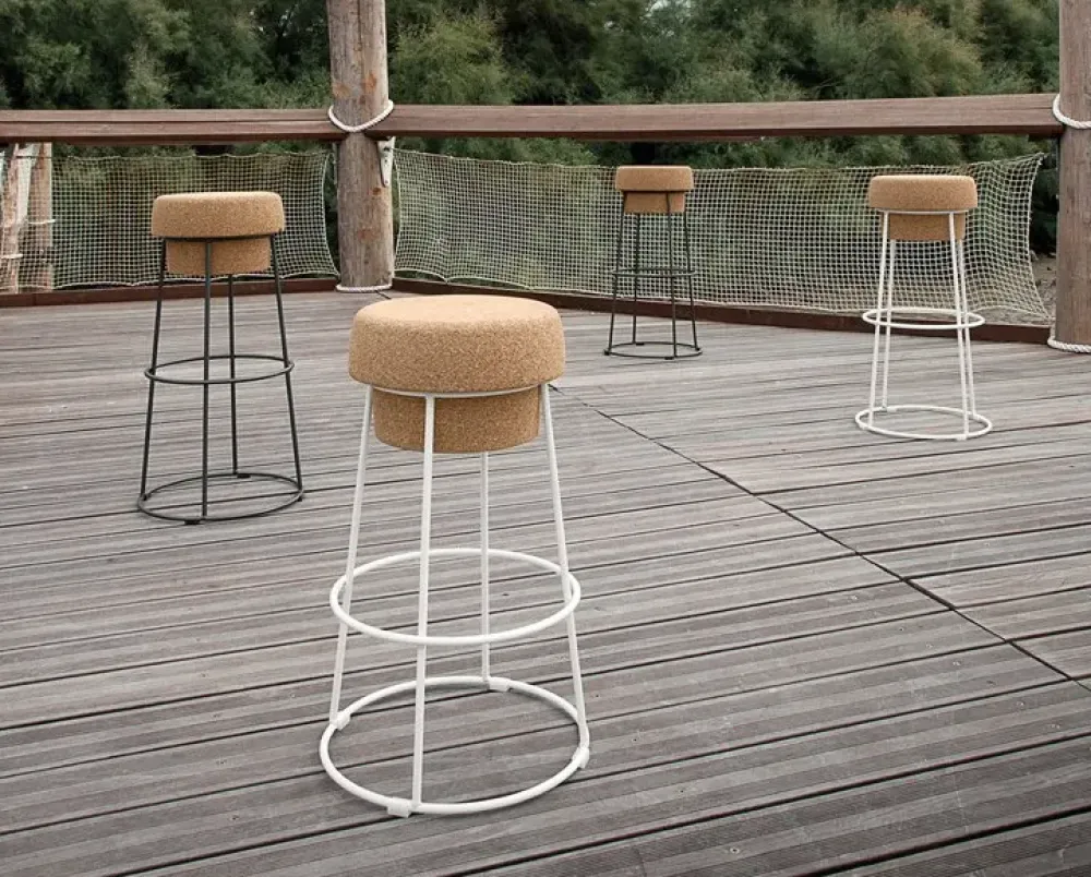 Sgabello Bouchon sa con base centrale convenienti^Domitalia Online