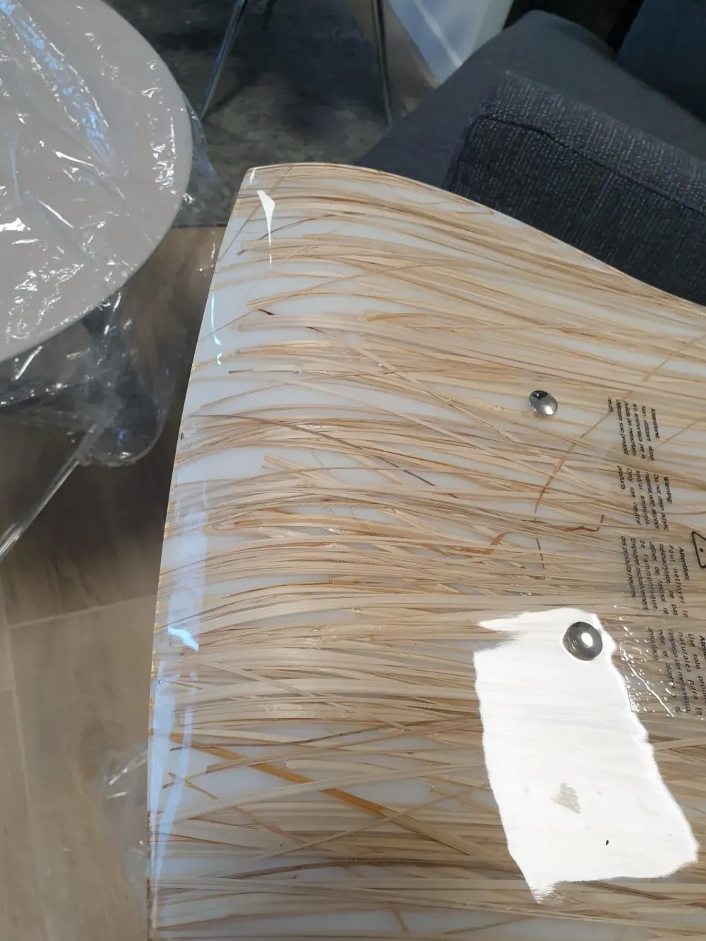 Clearance Sgabello con base centrale Erba palustre con forte sconto Sgabelli